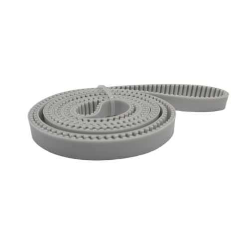 Geeyu Weißes PU HTD5M 4055 5M Closed-Loop-Zahnriemen Länge 4055 mm Breite 20 mm 45 mm 35 mm Polyurethan-Antriebsriemen Verbinden Sie den Zahnriemen (Size : Width 15mm) von Geeyu