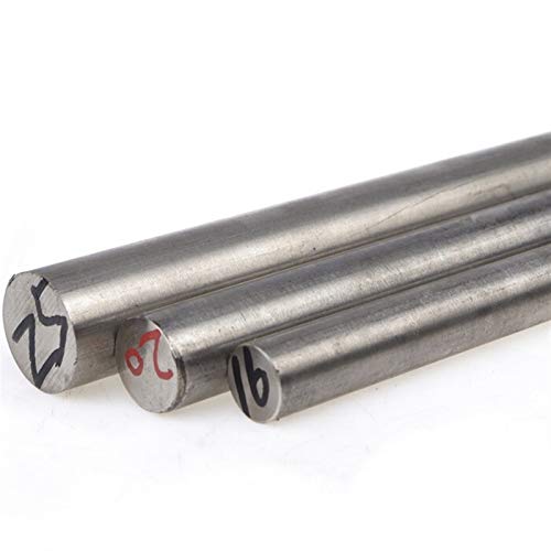 Geeyu ZHaonan-Schweißstäbe 2 stücke ti 5 Titanium ti bar Grad gr5 metallstange, zur Herstellung von Gasturbinen, Durchmesser 5mm, Länge 500mm, 20 Zoll, Zum Schweißen von Geeyu