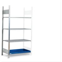 Gefahrstoffregal GRG 1060, 3 Gitterroste, 1 Auffangwanne à 30 l, FL 200 kg, Anbaufeld von Denios
