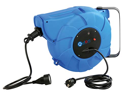 Gefom 400276 Automatische Wandaufwicklung, 20 + 2 m Elektrischer Aufroller von Gefom