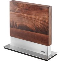 GEFU Magnet-Messerblock "ENNO" 1 Stk. aus hochwertigem Walnussholz, für bis zu 10 Messern, Antirutsch Fuss von Gefu