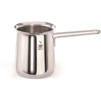 GEFU Milchaufschäumer "CLAUDIO" manuelles Aufschäumsystem hochwertiger Edelstahl, kompakt & flexibel, 500 ml von Gefu