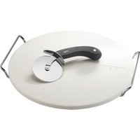 Gefu Pizzastein mit Gestell + Pizzaschneider DARIOSO, r Gefu Pizzastein mit Gestell + Pizzaschneider DARIOSO, r von Gefu