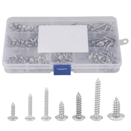 220pc Metrikgewinde Förderer Kit mit runden Top -Design 304 Stahllegierungschrauben -Sortiment 220pc Metrikgewinde Förderer Kit mit runden Top -Design 304 Stahllegierungschrauben -Sortiment von Gegong