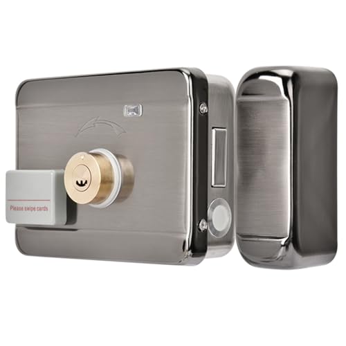Gegong 12V Electronic Door Lock ID -Karte Smart Access Control Doppelkopf EM SM Kompatible Remote -Karte Lesen Keyless -Eintrag von Gegong