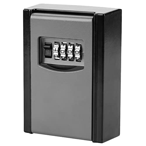 Gegong 4 Ziffer Kombination Passwort Kennwortschlüsselspeicherbox Wandmontaged Secure Sperre Tool Taste Sperrbox Sicherheitskombination Kombination Sperrspeichersperre für den Eins von Gegong