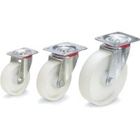 fetra® Lenkrolle, ØxB 150 x 40 mm, Tragkraft 350 kg, Polyamid-Bereifung von fetra®