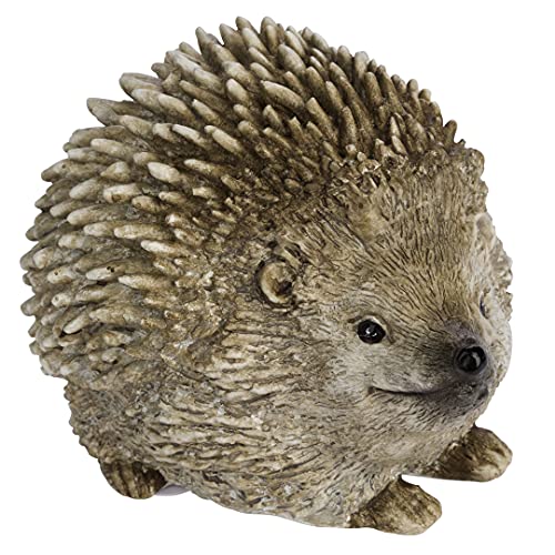 Igel Dekofigur Herbst Braun Beige Herbstdeko Winterdeko Dekoigel Polyresin 7cm von Gehlmann Kunstgewerbe