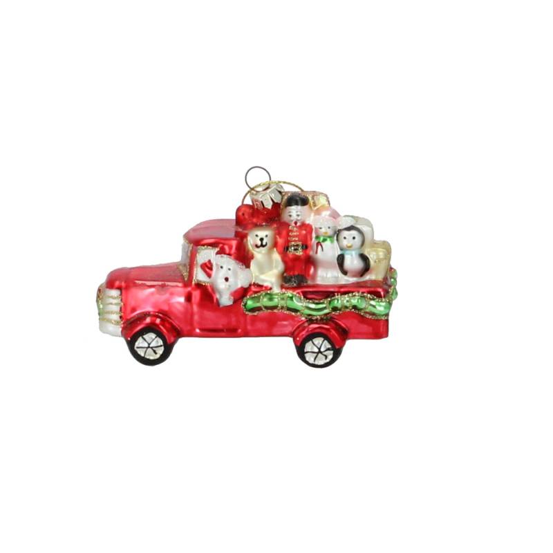 Gehlmann Christbaumschmuck Auto mit Geschenken rot von Gehlmann