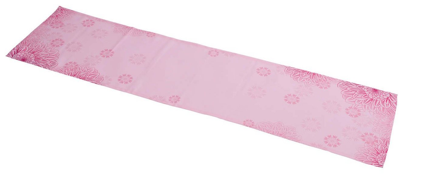 Gehlmann Tischläufer Neu Stofftischläufer, Gräser oder Blumen, rosa, 40 x 150 cm, *Germany*, Outdoor geeignet von Gehlmann