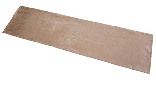 Gehlmann Tischläufer Tischdecke 40x150cm samtig beige Tischwäsche von Gehlmann