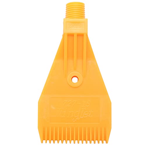 Geieold 1/4BSP ABS Einloch-Blasdüse, Flachdüse, Außengewinde, Luftdüse, Gelb von Geieold