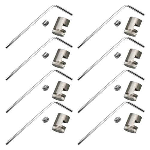 Geieold 8er Pack Daumenstollen für Buck 110 Klappmesser, Universeller -Daumengriff für Klappjagdmesser, Robuste Feinarbeit Geieold 8er Pack Daumenstollen für Buck 110 Klappmesser, Universeller -Daumengriff für Klappjagdmesser, Robuste Feinarbeit von Geieold