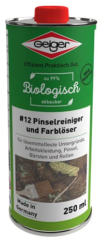 Geiger Chemie Nr. 12 Pinselreiniger & Farblöser 250ml Dose von Geiger Chemie