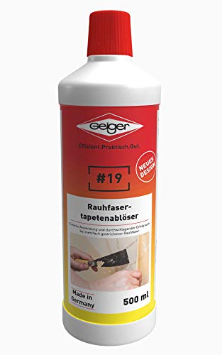 Geiger Chemie Nr. 19 Rauhfasertapetenablöser 500ml Flasche Geiger Chemie Nr. 19 Rauhfasertapetenablöser 500ml Flasche von Geiger Chemie