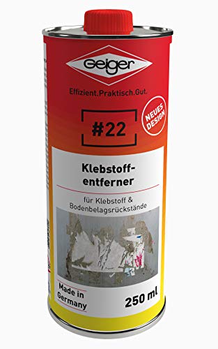 Geiger Chemie Klebstoffentferner 250ml Dose - Flüssig - Transparent - Biologisch abbaubar von Geiger Chemie