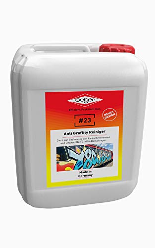 Geiger Chemie Nr. 23 Anti-Graffity Reiniger 5 Liter Kanister von Geiger Chemie