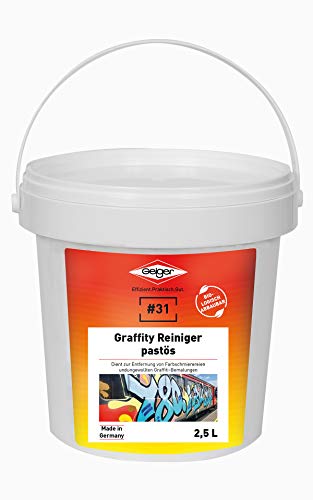 Geiger Chemie Nr. 31 Graffity Reiniger pastös 2,5 Liter Eimer von Geiger Chemie