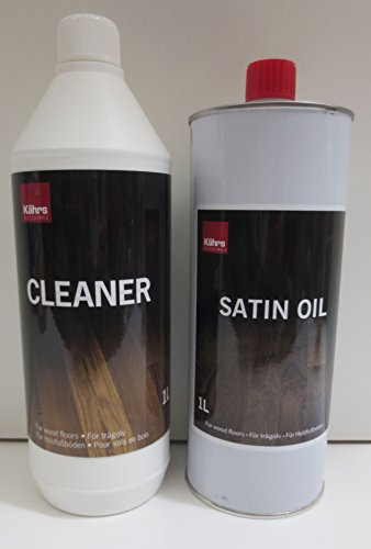 Kährs Spar-Set Satin Oil und Cleaner je 1000 ml von Kahrs