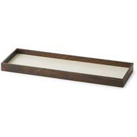 Gejst - Frame Tablett, small, geräucherte Eiche / beige von Gejst