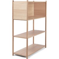 Gejst - Sceene Standregal B, Eiche hell von Gejst