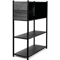 Gejst - Sceene Standregal B, schwarz von Gejst