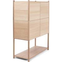 Gejst - Sceene Standregal E, Eiche hell von Gejst