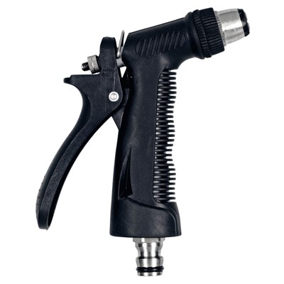 Pistolenspritzdüse KS-umtl, Stecksystem, mit Stecker Messing vernickelt von Geka Plus
