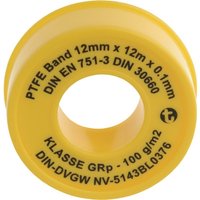GEKA PTFE Dichtband GRp L12m B12mm D0,1mm 100g/m² Rl GEKA PTFE Dichtband GRp L12m B12mm D0,1mm 100g/m² Rl von Geka