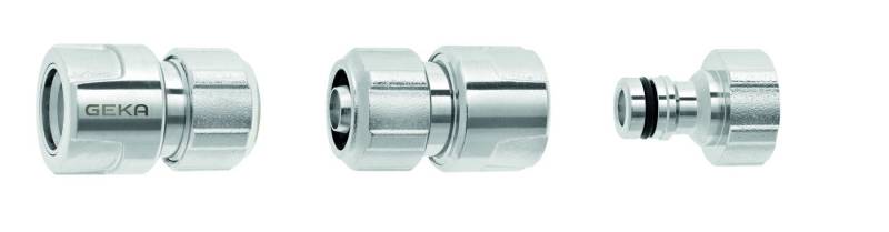 GEKA Schlauchadapter GEKA plus Basisset kombinierbar mit gängigen Stecksystemen von Geka