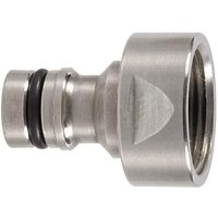 Geka - Hahnstecker plus Messing vernickelt Innengewinde g 3/4 ″ von Geka