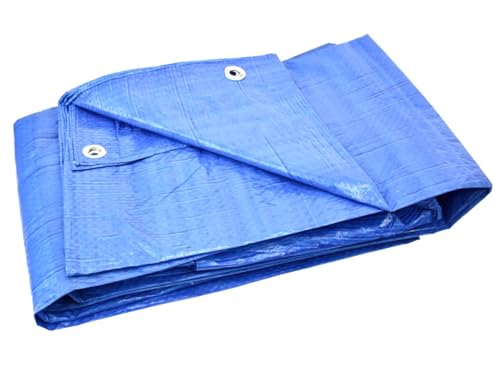 Geko G01935 Abdeckplane, 5 x 8 m, Blau von Geko