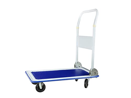 Geko G71104 Plattform-Handkarre, 150 kg, mehrfarbig von Geko