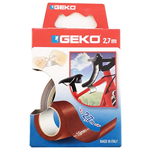 Geko Tex Tape mm 19 x 2,7 Meter geschlossen Box, braun, one Size von Geko