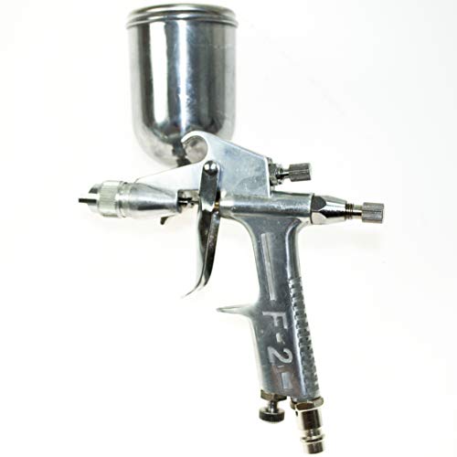 Geko g01187 F-2 Mini Spray Gun, silber von Geko