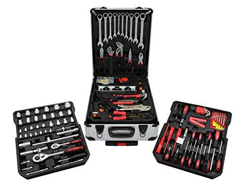 Geko g10856 Werkzeug-Set mit Ratschenschlüssel Alaun Fall, mehrfarbig Geko g10856 Werkzeug-Set mit Ratschenschlüssel Alaun Fall, mehrfarbig von Geko