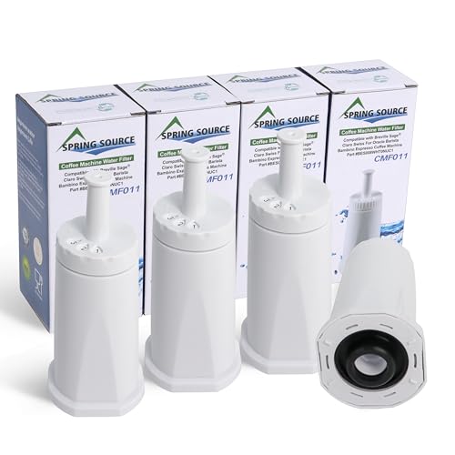 BES008 Sage Barista Express Wasserfilter 4 Stück, Kompatibel Mit Sage Wasserfilter Ersatz für SES008 SES810 SES875 SES880 SES920 SES980 SES990 von Gekufa