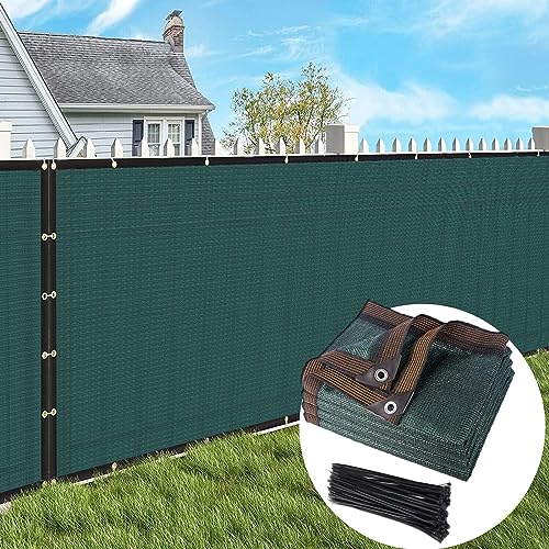 Gekufa Sichtschutznetz 1mx5m Gartensichtschutz 130g/m² Zaunblende 90% HDPE Outdoor Schattierungsnetz UV-beständig reißfest Windschutz Netz mit Kabelbindern und Ösen von Gekufa