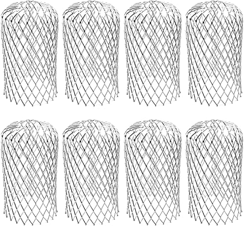 Dachrinnen Laubschutz 80 * 160MM, Rinnensieb für regenfallrohr, Fallrohrschutz Aluminium-Dachrinnenschutz, Laubschutz Dachrinne zur Verhinderung von Verstopfung von Abwasserrohren von Gekufa