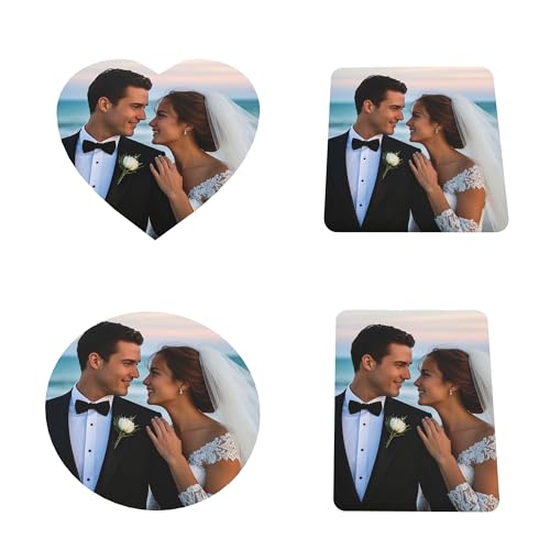 1pcs Fotomagnete Selbst Gestalten – Personalisierter Kühlschrankmagnet mit Starken Magneten Individueller Magnet mit Foto für Kühlschrank, Schließfach & Büro Geschenkidee (Quadrat) von Gelasgo