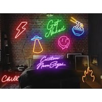 Personalisiertes Neonschild, Neon Schild, Lichtschild Für Wanddefiniert, Led Schild Schlafzimmer Custom, Neonschild Namensschild von GelatoStore