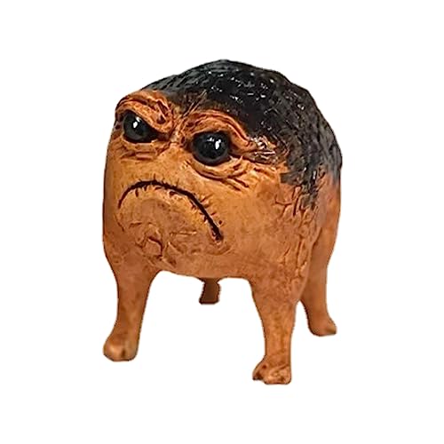 Gelb&Schwarz Niedlicher afrikanischer Regenfrosch und Statue, Geschenk, Heimdekoration, Haarspray, Ornament (A, Einheitsgröße) von Gelb&Schwarz