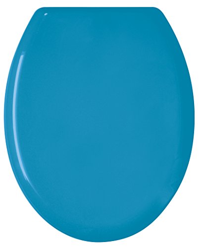 Gelco Design WC-Sitz Color, Polypropylen, Blau Vivid, 48 x 36 x 4 cm von Gelco Design
