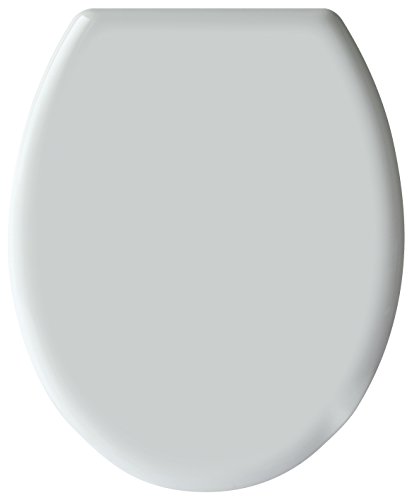 Gelco Design — Farbiger WC-Sitz, Polypropylen, Weiß, 43 x 37 x 4 cm von Gelco Design