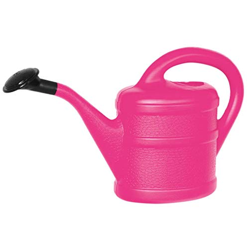 Geli - Goods for green Gartengie?kanne Kindergie?kanne Blumenkanne Gie?kanne Blumenkanne Spielzeuggie?kanne 1l Fassungsverm?gen Bunt Gie?en Blumen Pflanzen (Pink) von Geli - Goods for green