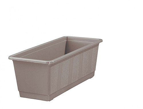 Blumenkasten STANDARD aus Kunststoff, Farben:taupe 40;Länge:80 cm von Geli