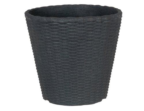 Geli 135 040 38 Flechttopf rund, Durchmesser 40 cm, 40 x 35 cm, anthrazit Geli 135 040 38 Flechttopf rund, Durchmesser 40 cm, 40 x 35 cm, anthrazit von Geli
