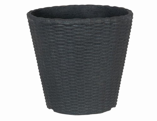 Geli 135 040 38 Flechttopf rund, Durchmesser 40 cm, 40 x 35 cm, anthrazit Geli 135 040 38 Flechttopf rund, Durchmesser 40 cm, 40 x 35 cm, anthrazit von Geli
