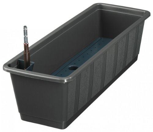 Geli 837 080 38 Bewässerungskasten Aqua 80 cm, anthrazit mit Wasserstandanzeige Geli 837 080 38 Bewässerungskasten Aqua 80 cm, anthrazit mit Wasserstandanzeige von Geli