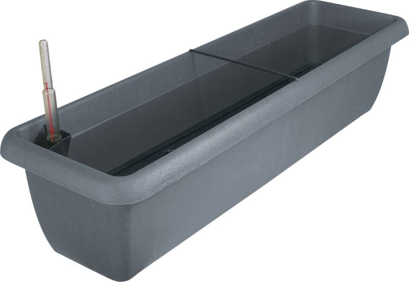 Geli Bewässerungsblumenkasten Aqua Andalucia 80 cm anthrazit Geli Bewässerungsblumenkasten Aqua Andalucia 80 cm anthrazit von Geli